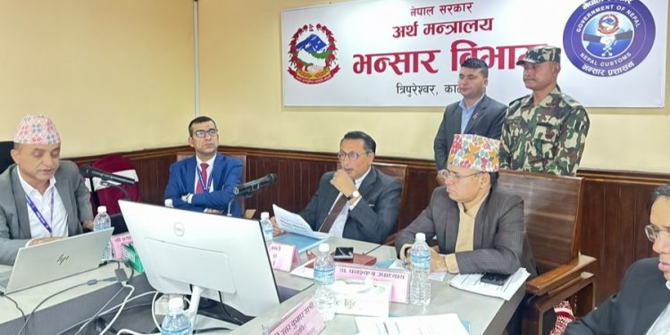 राजस्व लक्ष्य प्राप्तमिा लाग्न अर्थमन्त्री वाग्लेलेको कर्मचारीलाई निर्देशन